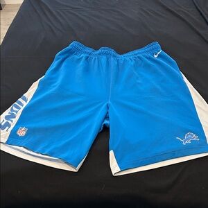 Nike Men's Athletic Shorts in Blue and White